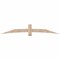 Ekena Millwork Bellingham Smooth Timber Gable Bracket, Douglas Fir, 96"W x 16"H x 1 1/2"D x 5 1/2"F, 4/12 Pitch GBW096X16X0206BEL00SDF - alternate 1
